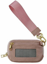 Load image into Gallery viewer, Zip Wallet With ID Window: Black