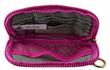 Load image into Gallery viewer, Zip Wallet With ID Window: Black