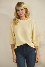 Load image into Gallery viewer, Yellow Pillow Sleeve Top