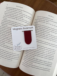 Red Magnetic Bookmark
