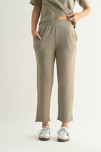 Load image into Gallery viewer, Warm Grey Laguna Soft Drape Cropped Pants