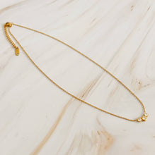 Load image into Gallery viewer, Minimalist Three Stones Necklace