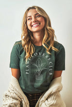 Load image into Gallery viewer, Plant Lovers Club Graphic Tee