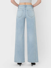 Load image into Gallery viewer, Vervet High Rise Side Panel Wide Leg Jeans