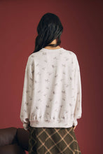 Load image into Gallery viewer, Cream Horse Western Motif Long Sleeve Top