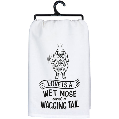 Wagging Tail Kitchen Towel
