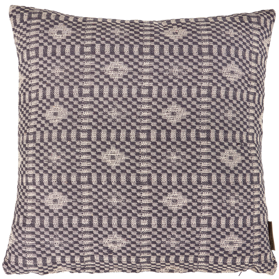 Navy Diamond Pillow