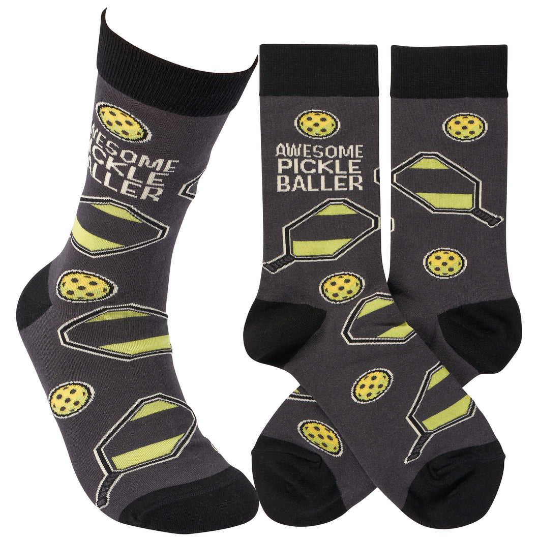 Awesome Pickleballer Socks