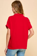 Load image into Gallery viewer, Red Solid Basic Top