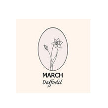 Load image into Gallery viewer, Birth Month Flower Necklace