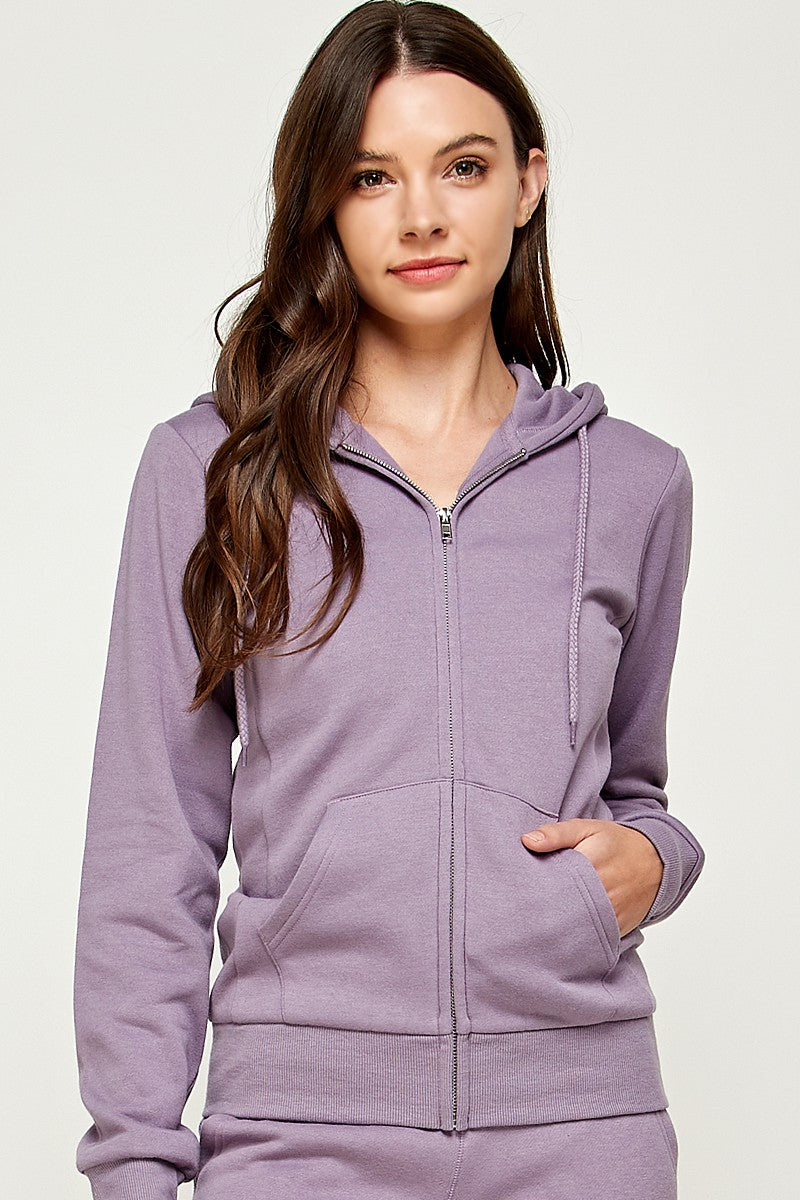 Reflex Basic Fleece Zip Up Hoodie