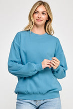 Load image into Gallery viewer, Fleece Relaxed Fit Oversized Sweatshirt