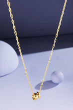 Load image into Gallery viewer, Brass Linked Chain Necklace : GOLD