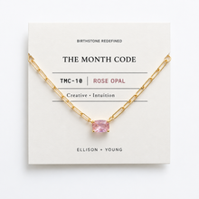 Load image into Gallery viewer, The Month Code Birthstone Necklace Collection