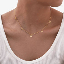 Load image into Gallery viewer, 18K STAINLESS STEEL TARNISH FREE BOW NECKLACE