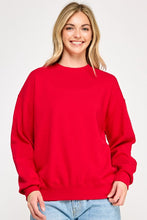 Load image into Gallery viewer, Fleece Basic Sweatshirt