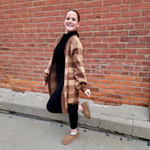 Load image into Gallery viewer, Plaid Cardigan