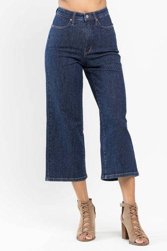 Judy Blue High Waist Tummy Control Crop