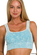 Load image into Gallery viewer, Washed Ribbed Square Neck Tank