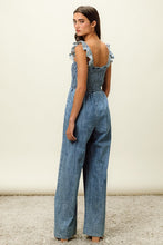 Load image into Gallery viewer, Smoking Washed Denim Overalls