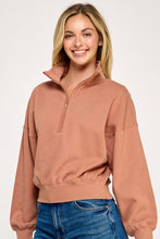 Load image into Gallery viewer, Fleece Half Zip