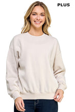 Load image into Gallery viewer, Fleece Basic Sweatshirt