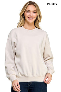 Fleece Basic Sweatshirt