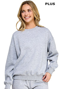 Fleece Basic Sweatshirt