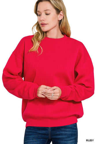 Ruby Fleece Crewneck Sweatshirt