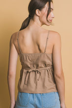Load image into Gallery viewer, Back Tie Tank Top