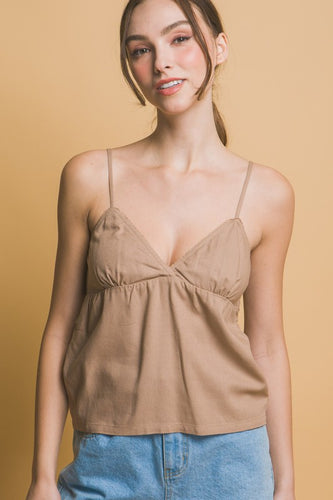 Back Tie Tank Top