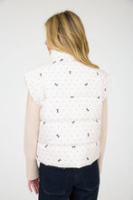 Load image into Gallery viewer, Polka Dot Bow Puffer Vest