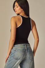 Load image into Gallery viewer, Seamless Contrast Binding Tank Top
