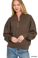 Load image into Gallery viewer, Scuba Half Zip Pullover