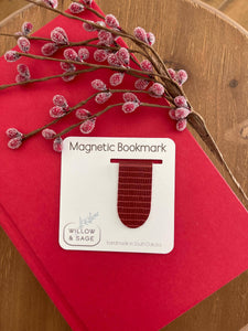 Red Magnetic Bookmark
