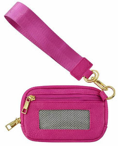 Zip Wallet With ID Window: Black