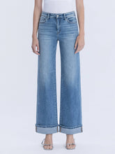 Load image into Gallery viewer, Vervet High Rise Full Length Cuffed Wide Leg Jeans