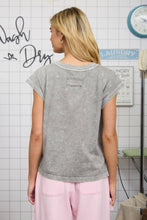 Load image into Gallery viewer, Grey Extended Shoulder Top