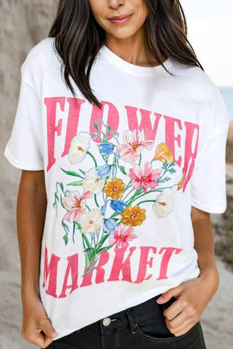 Flower Market Graphic Tee