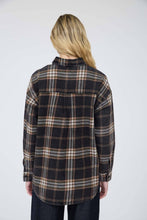 Load image into Gallery viewer, Blue Boxy Flannel