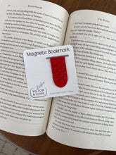 Load image into Gallery viewer, Red Magnetic Bookmark