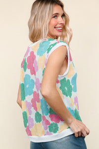 Floral Print Dolman Tank