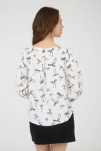Load image into Gallery viewer, Bow Pattern Long Sleeve Top