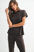 Load image into Gallery viewer, Black Laguna Short Sleeve Tee