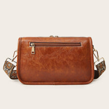 Load image into Gallery viewer, Bohemian Wide Shoulder Strap Crossbody Bag: Beige