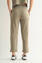 Load image into Gallery viewer, Warm Grey Laguna Soft Drape Cropped Pants