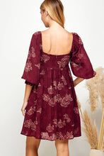 Load image into Gallery viewer, Ruby Rosette Babydoll Dress