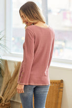 Load image into Gallery viewer, Mauve Thermal Top