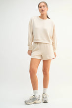 Load image into Gallery viewer, Black Laguna Dropped Shoulder Sweatshirt