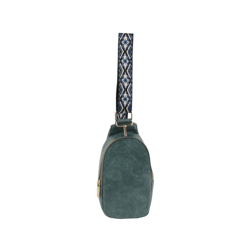 Nina Sling Bag With Guitar Strap: Dark Denim